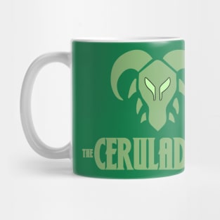 The Ceruladons Mask of the Ceebah Nahala - Green Mug